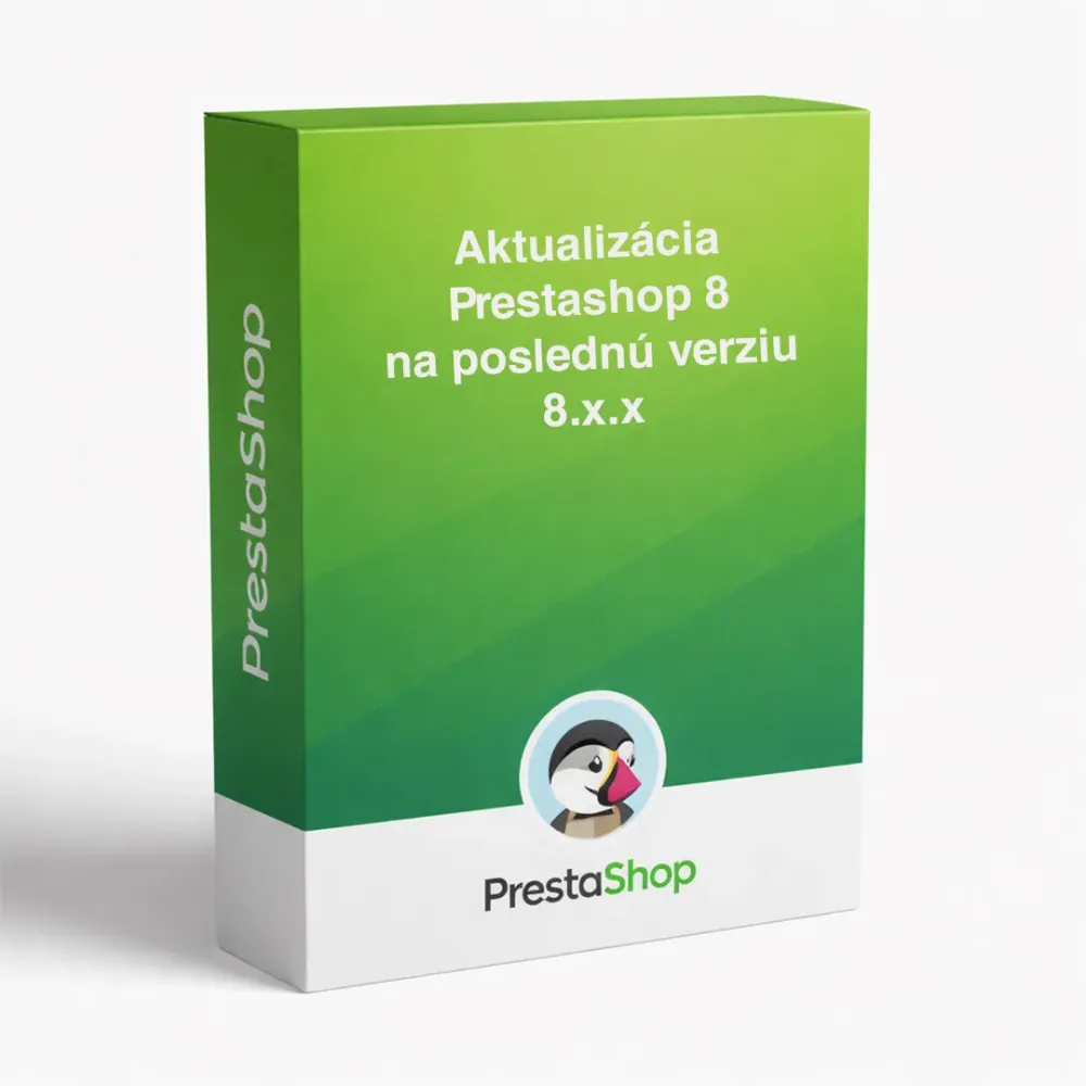 Aktualizácia Prestashop 8 na poslednú verziu 8.x.x